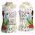 Happy Maundy Thursday Women Sleeveless Polo Shirt Jesus Christ Washing Feet