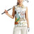 Happy Maundy Thursday Women Sleeveless Polo Shirt Jesus Christ Washing Feet