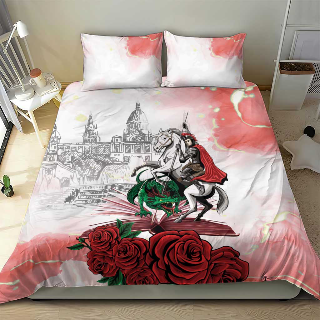 Happy Saint George's Day Bedding Set Diada de Sant Jordi