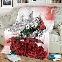 Happy Saint George's Day Blanket Diada de Sant Jordi