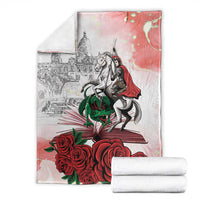 Happy Saint George's Day Blanket Diada de Sant Jordi