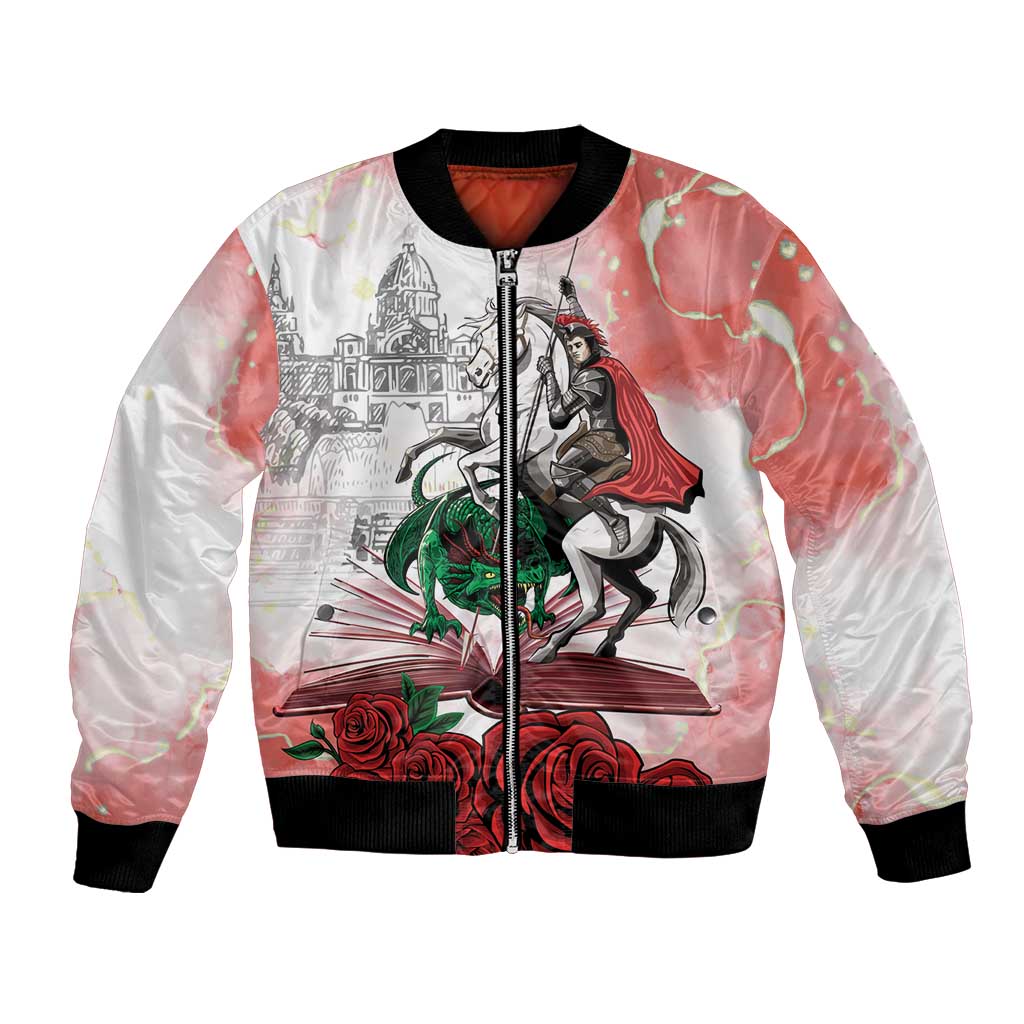 Happy Saint George's Day Bomber Jacket Diada de Sant Jordi