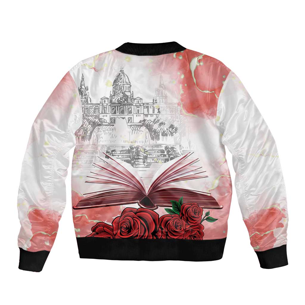 Happy Saint George's Day Bomber Jacket Diada de Sant Jordi