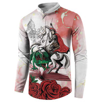 Happy Saint George's Day Button Sweatshirt Diada de Sant Jordi