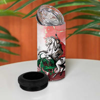 Happy Saint George's Day 4 in 1 Can Cooler Tumbler Diada de Sant Jordi