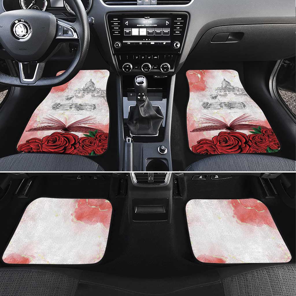 Happy Saint George's Day Car Mats Diada de Sant Jordi