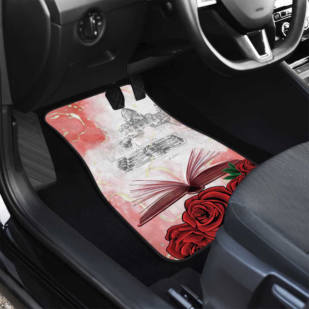 Happy Saint George's Day Car Mats Diada de Sant Jordi
