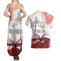 Happy Saint George's Day Couples Matching Summer Maxi Dress and Hawaiian Shirt Diada de Sant Jordi