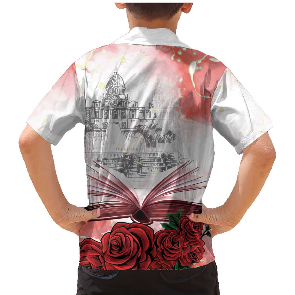 Happy Saint George's Day Family Matching Mermaid Dress and Hawaiian Shirt Diada de Sant Jordi