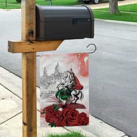 Happy Saint George's Day Garden Flag Diada de Sant Jordi