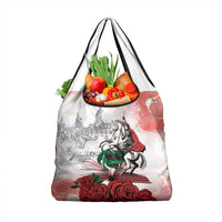 Happy Saint George's Day Grocery Bag Diada de Sant Jordi