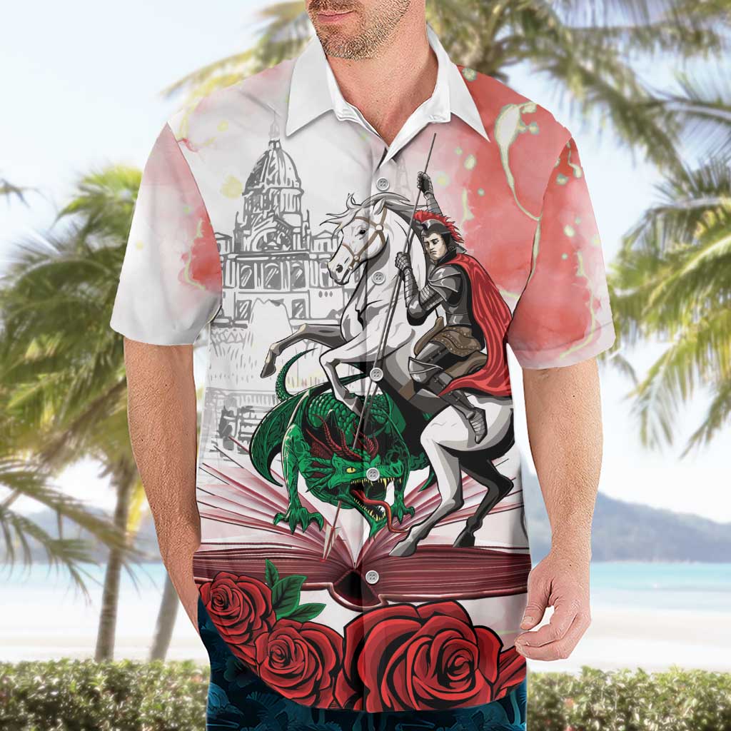 Happy Saint George's Day Hawaiian Shirt Diada de Sant Jordi