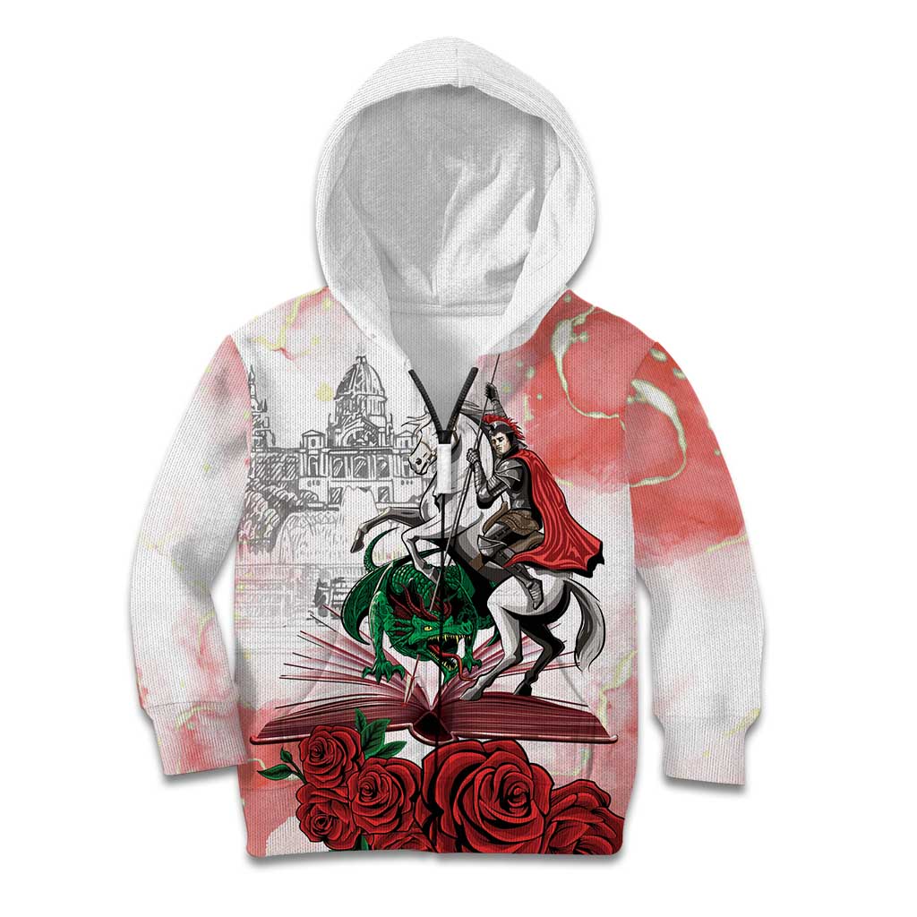 Happy Saint George's Day Kid Hoodie Diada de Sant Jordi
