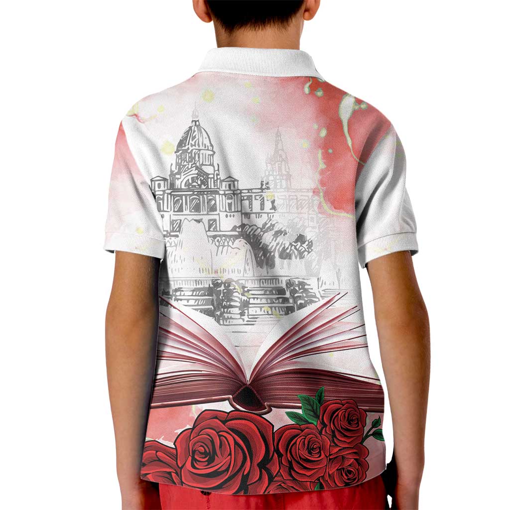 Happy Saint George's Day Kid Polo Shirt Diada de Sant Jordi