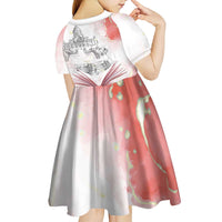 Happy Saint George's Day Kid Short Sleeve Dress Diada de Sant Jordi