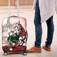 Happy Saint George's Day Luggage Cover Diada de Sant Jordi