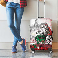 Happy Saint George's Day Luggage Cover Diada de Sant Jordi