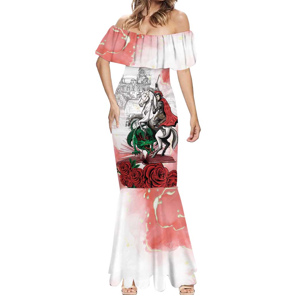 Happy Saint George's Day Mermaid Dress Diada de Sant Jordi