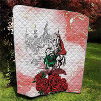 Happy Saint George's Day Quilt Diada de Sant Jordi