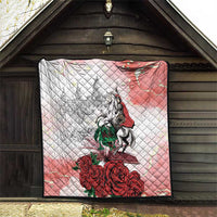 Happy Saint George's Day Quilt Diada de Sant Jordi