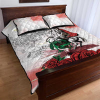 Happy Saint George's Day Quilt Bed Set Diada de Sant Jordi