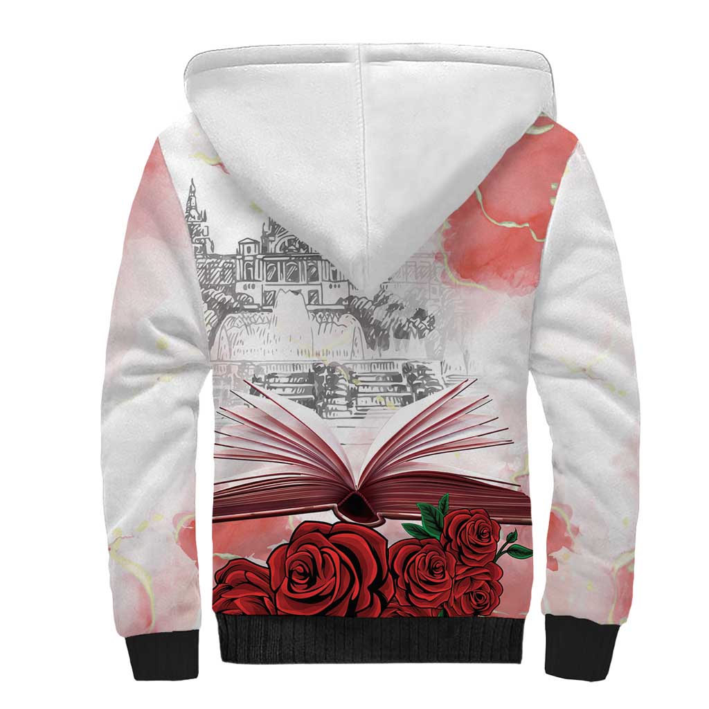 Happy Saint George's Day Sherpa Hoodie Diada de Sant Jordi