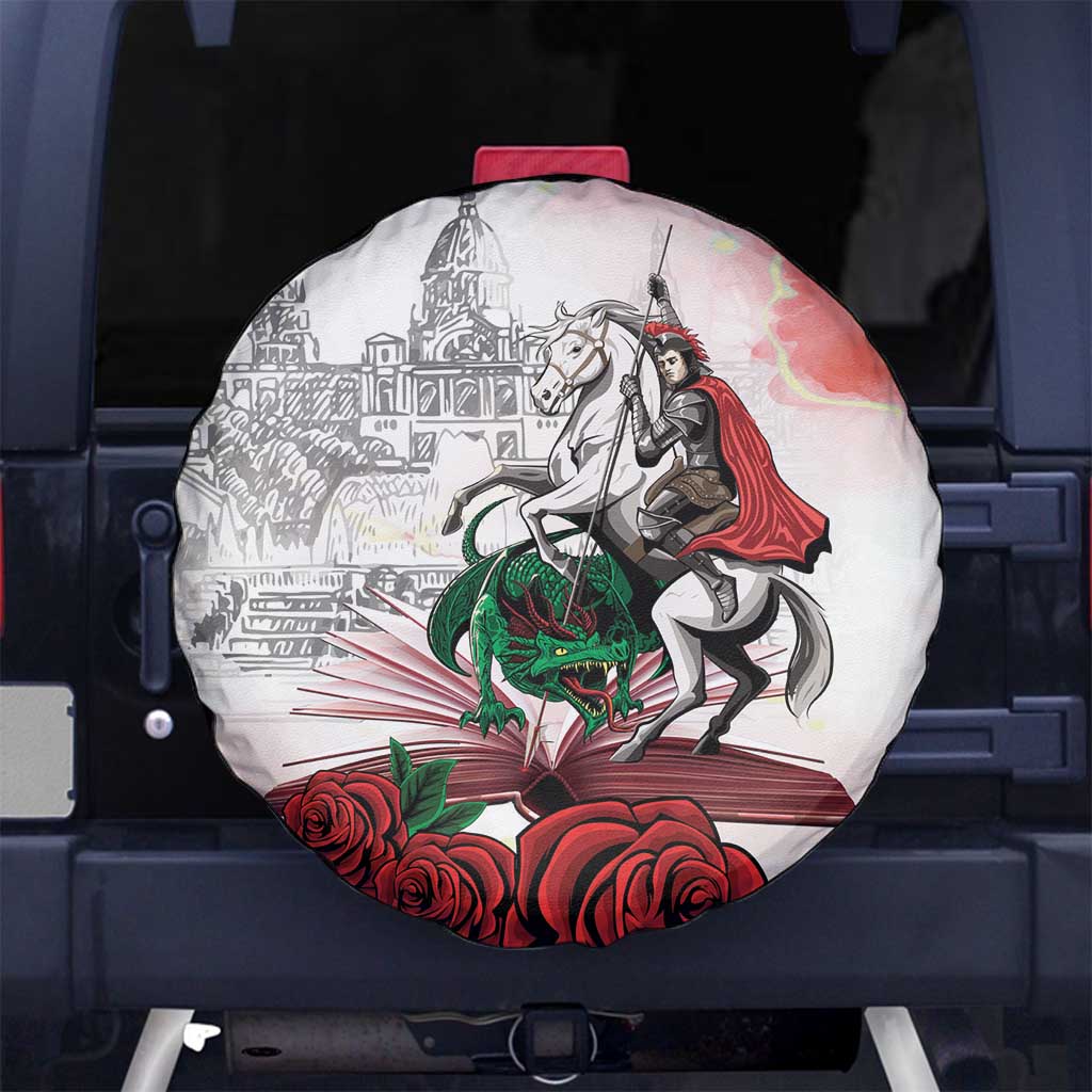 Happy Saint George's Day Spare Tire Cover Diada de Sant Jordi