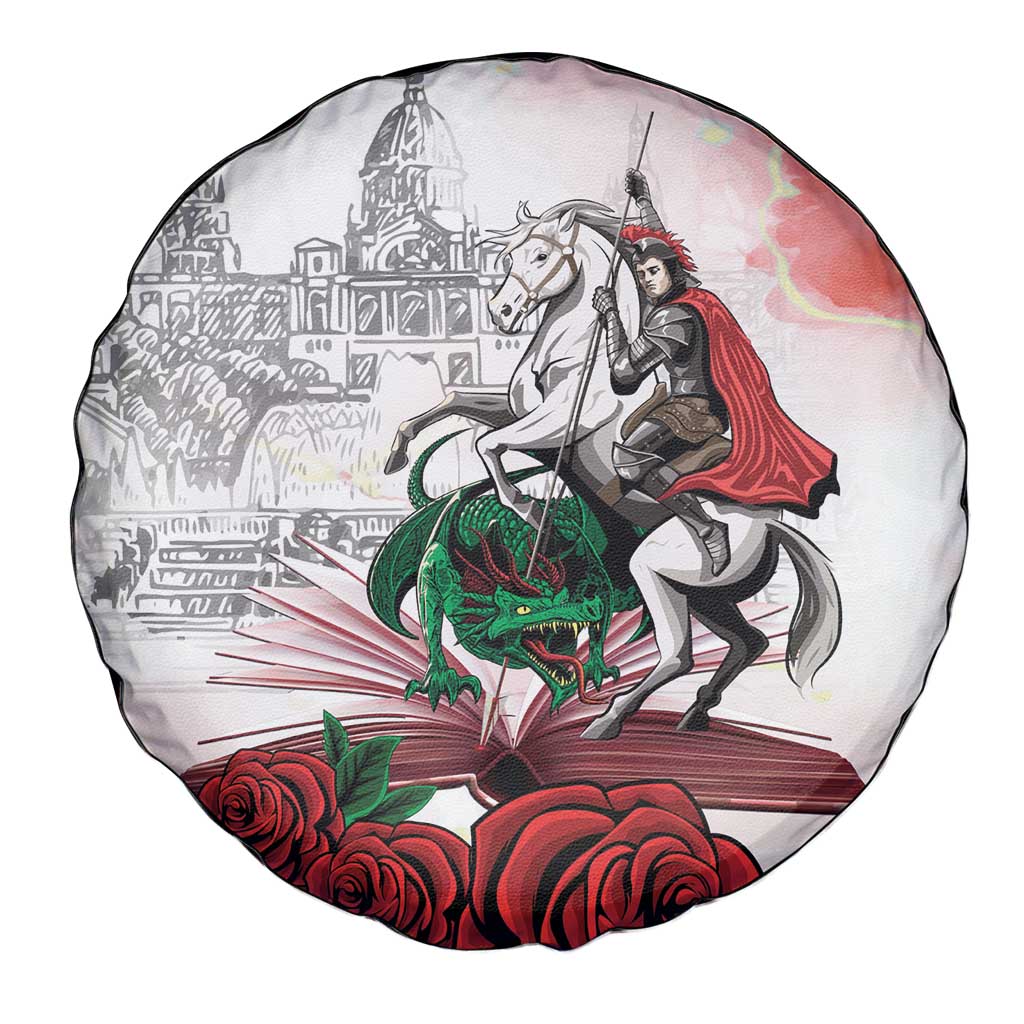 Happy Saint George's Day Spare Tire Cover Diada de Sant Jordi