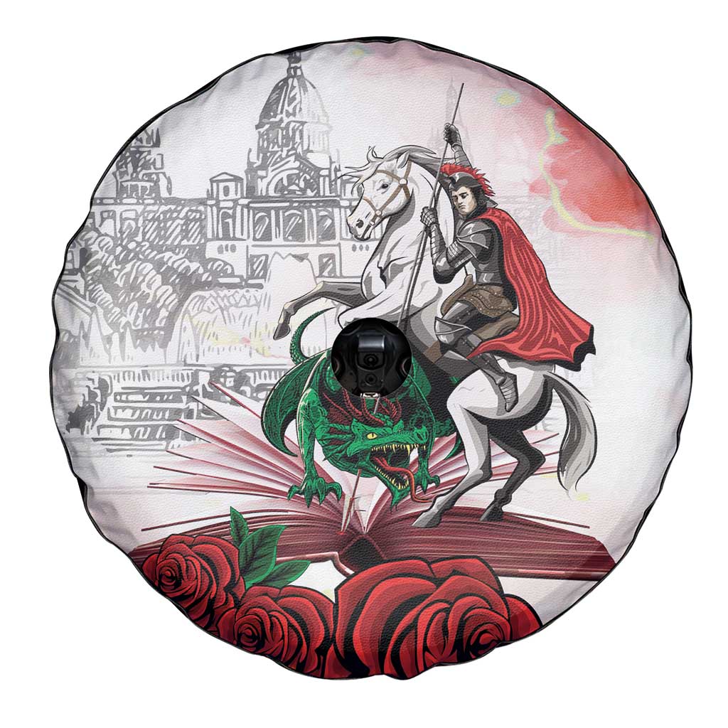 Happy Saint George's Day Spare Tire Cover Diada de Sant Jordi