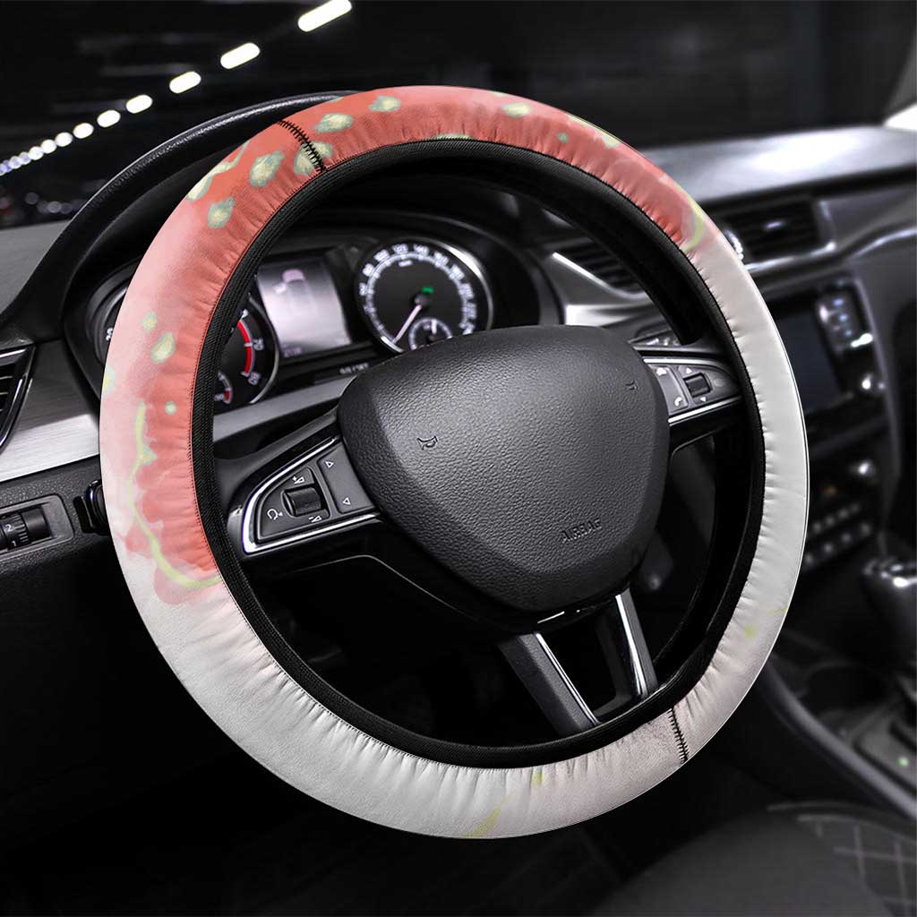 Happy Saint George's Day Steering Wheel Cover Diada de Sant Jordi