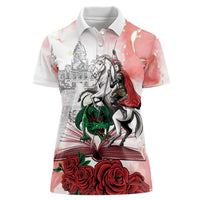 Happy Saint George's Day Women Polo Shirt Diada de Sant Jordi