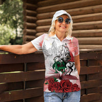 Happy Saint George's Day Women Polo Shirt Diada de Sant Jordi