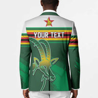 Zimbabwe Rugby Personalized Blazer Charging Sables Spirit