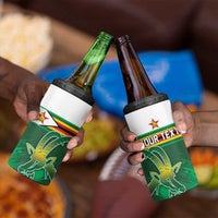 Zimbabwe Rugby Personalized 4 in 1 Can Cooler Tumbler Charging Sables Spirit