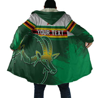 Zimbabwe Rugby Personalized Cloak Charging Sables Spirit