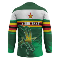 Zimbabwe Rugby Personalized Hockey Jersey Charging Sables Spirit