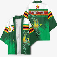Zimbabwe Rugby Personalized Kimono Charging Sables Spirit