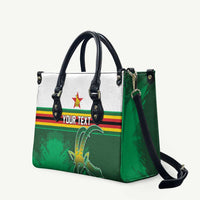 Zimbabwe Rugby Personalized Leather Bag Charging Sables Spirit