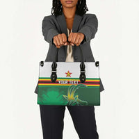 Zimbabwe Rugby Personalized Leather Bag Charging Sables Spirit