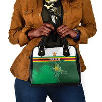 Zimbabwe Rugby Personalized Shoulder Handbag Charging Sables Spirit