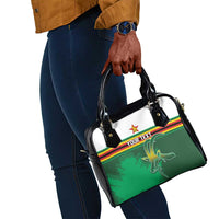 Zimbabwe Rugby Personalized Shoulder Handbag Charging Sables Spirit