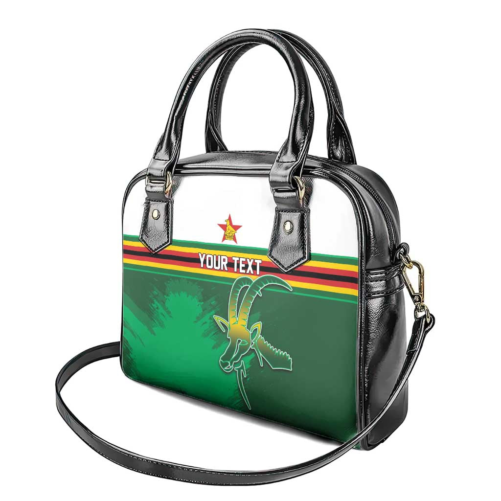 Zimbabwe Rugby Personalized Shoulder Handbag Charging Sables Spirit