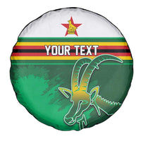 Zimbabwe Rugby Personalized Spare Tire Cover Charging Sables Spirit