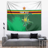 Zimbabwe Rugby Personalized Tapestry Charging Sables Spirit