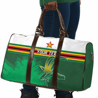 Zimbabwe Rugby Personalized Travel Bag Charging Sables Spirit