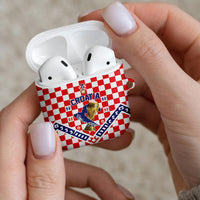 World Football Croatia AirPods Case Fearless Red Check Power
