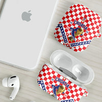 World Football Croatia AirPods Case Fearless Red Check Power