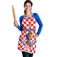 World Football Croatia Apron Fearless Red Check Power