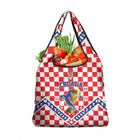 World Football Croatia Grocery Bag Fearless Red Check Power