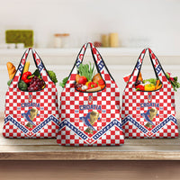 World Football Croatia Grocery Bag Fearless Red Check Power